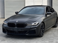 BMW 5 серия G30/G31 2017–2023 гг. Решетки M-Look V1 (2021+, Черный Матовый) фото 1