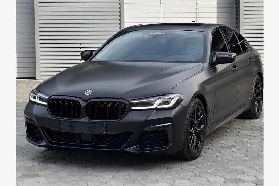 BMW 5 серия G30/G31 2017–2023 гг. Решетки M-Look V1 (2021+, Черный Матовый) Image