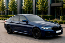 BMW 5 серия G30/G31 2017–2023 гг. Ноздри 1 Bar (2021+, Черный Глянец) фото 5