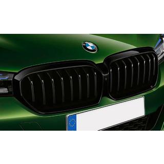 Ноздри 1 Bar (2021+, Черный Глянец) BMW 5 серия G30/G31 2017–2023 гг. фото 1