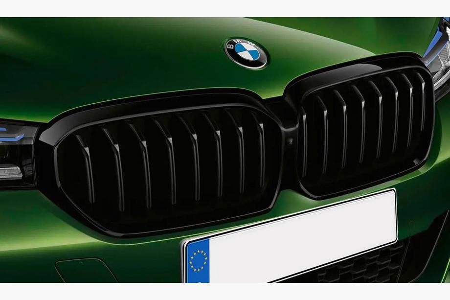 BMW 5 серия G30/G31 2017–2023 гг. Ноздри 1 Bar (2021+, Черный Глянец) Image
