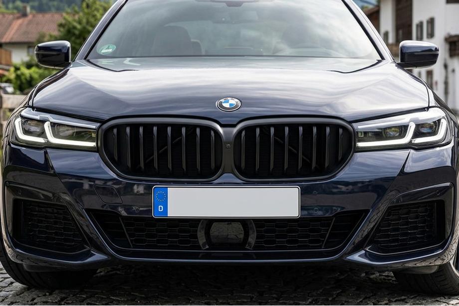 BMW 5 серия G30/G31 2017–2023 гг. Ноздри 1 Bar (2021+, Черный Матовый) Image