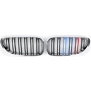 Ноздри M-Look (M-Color с хромированной окантовкой) BMW 6 серия F12/F13/F06 2011-2018 гг. фото 2
