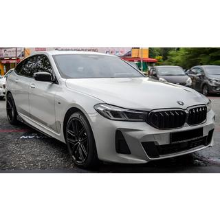 Решетки M-Look (2020-2023, Черный Глянец) BMW 6 серия G32 2017- гг. фото 1