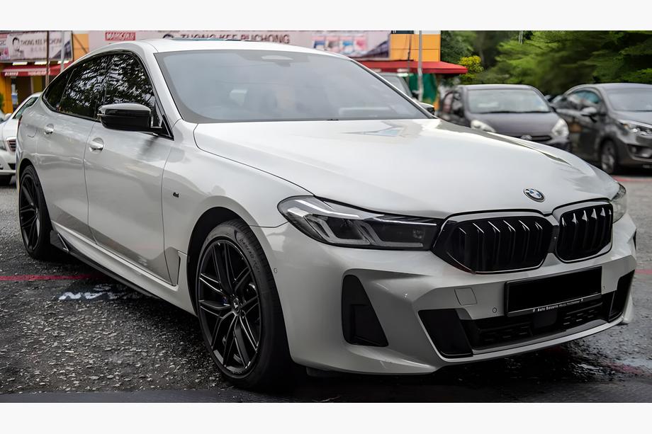 BMW 6 серия G32 2017- гг. Решетки M-Look (2020-2023, Черный Глянец) Image