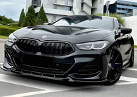 BMW 8 серия G14/G15/G16 2018- гг. Решетка радиатора M-Look (2018-2022, Черный Глянец) фото 3