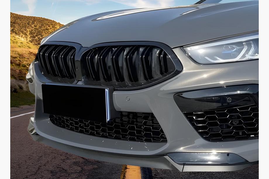 BMW 8 серия G14/G15/G16 2018- гг. Решетка радиатора M-Look (2018-2022, Черный Глянец) Image