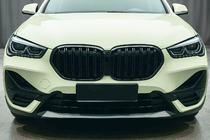 BMW X1 F48 2015-2022 гг. Решетка радиатора M-Look (2020-2022, Черный Глянец) фото 1