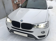BMW X3 F25 2011-2018 гг. Ноздри M-Look (2014-2018, Черный Матовый) фото 1