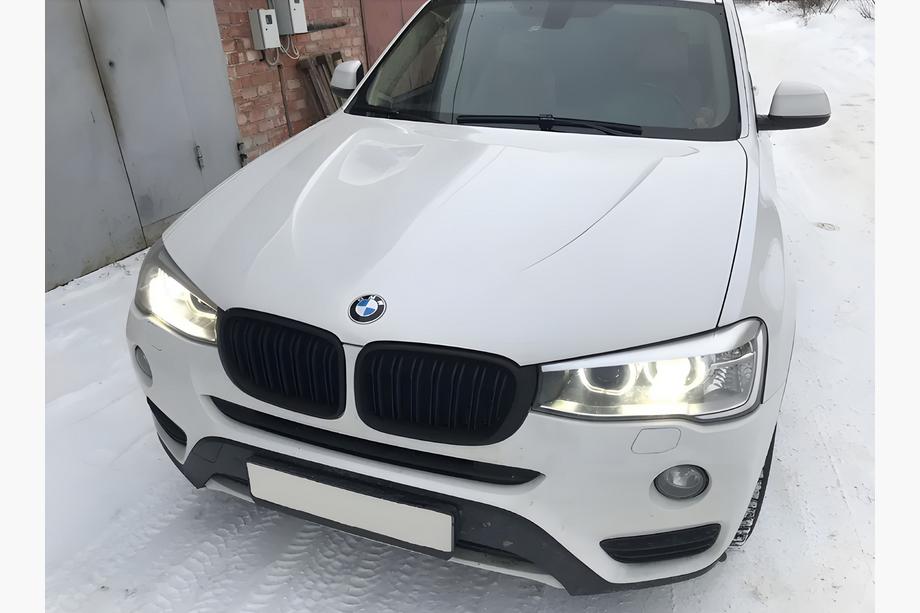 BMW X3 F25 2011-2018 гг. Ноздри M-Look (2014-2018, Черный Матовый) Image