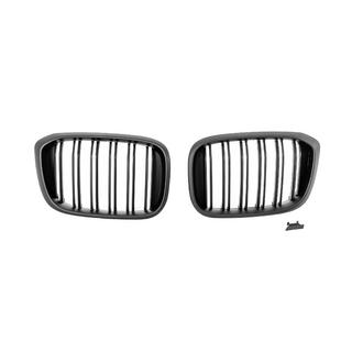 Решетка радиатора M-Look (2018-2021, Черный Матовый) BMW X3 G01 2018- гг. фото 2