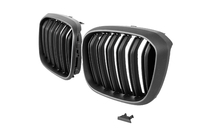 BMW X4 G02 2018- гг. Решетка радиатора M-Look (2018-2021, Черный Матовый) фото 3