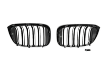BMW X4 G02 2018- гг. Решетка радиатора M-Look (2018-2021, Черный Матовый) фото 5