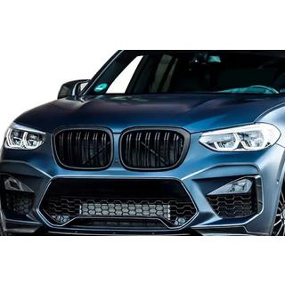 Решетка радиатора M-Look (2018-2021, Черный Матовый) BMW X4 G02 2018- гг. фото 1