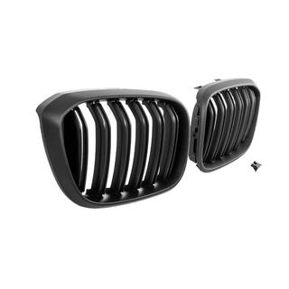 Решетка радиатора M-Look (2018-2021, Черный Матовый) BMW X4 G02 2018- гг. фото 4