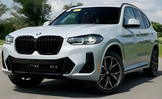 BMW X3 G01 2018- гг. Ноздри 1 Bar (2021+, Черный Глянец) фото 1