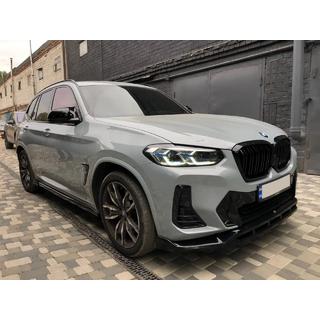 Ноздри M-Look (2021+, Черный Глянец) BMW X3 G01 2018- гг. фото 1