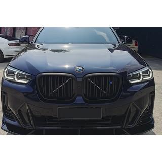 Решетка радиатора M-Look (2021+, Черный Матовый) BMW X3 G01 2018- гг. фото 3
