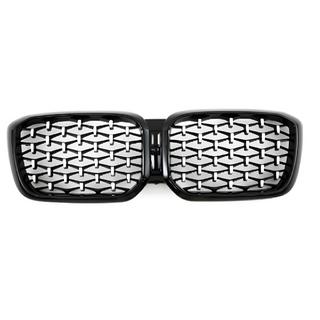 Ноздри Diamond Silver (2021+, черная окантовка) BMW X3 G01 2018- гг. фото 2