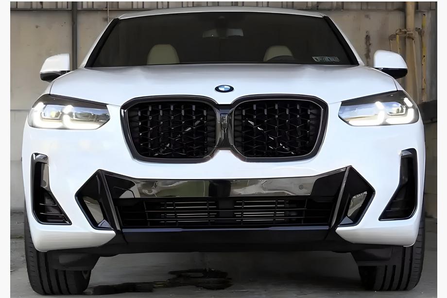BMW X3 G01 2018- гг. Ноздри Diamond Black (2021+, черная окантовка) Image