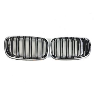 Ноздри M-Look (Черный Глянец с Хромированной Окантовкой) BMW X5 E70 2007-2013 гг. фото 2