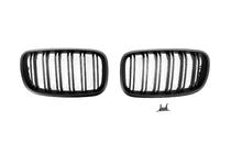 BMW X6 E71 2008–2014 гг. Ноздри M-Look (черный матовый) фото 3