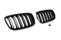 BMW X6 E71 2008–2014 гг. Ноздри M-Look (черный матовый) фото 5