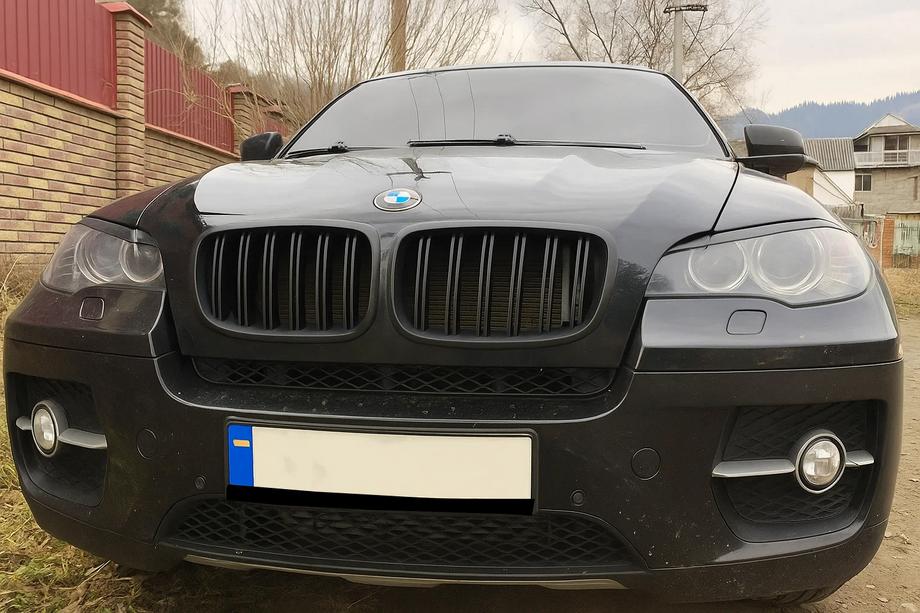 BMW X6 E71 2008–2014 гг. Ноздри M-Look (черный матовый) Image