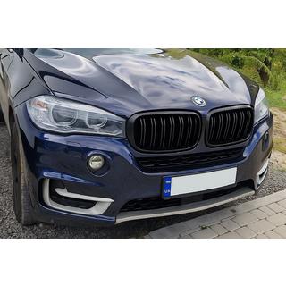 Ноздри M-Look (черный матовый) BMW X6 F16 2014-2019 гг. фото 1