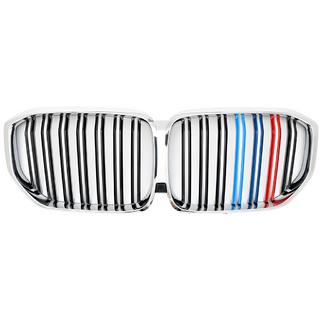 Решетка радиатора M-Look (2019-2022, M-Color с хромированной окантовкой) BMW X5 G05 2019–2026 гг. фото 2