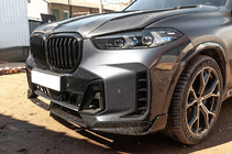 BMW X5 G05 2019–2026 гг. Ноздри 1 Bar (2023+, Черный Глянец) фото 3