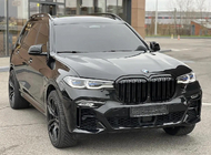 BMW X7 G07 2019- гг. Ноздри M-Look (2019-2022, Черный Глянец) фото 2