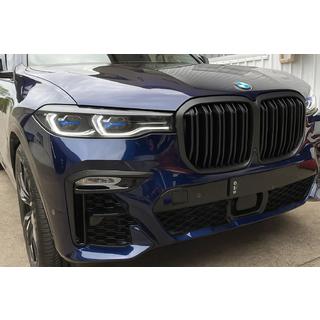 Решетка радиатора M-Look (2019-2022, Черный Матовый) BMW X7 G07 2019- гг. фото 3