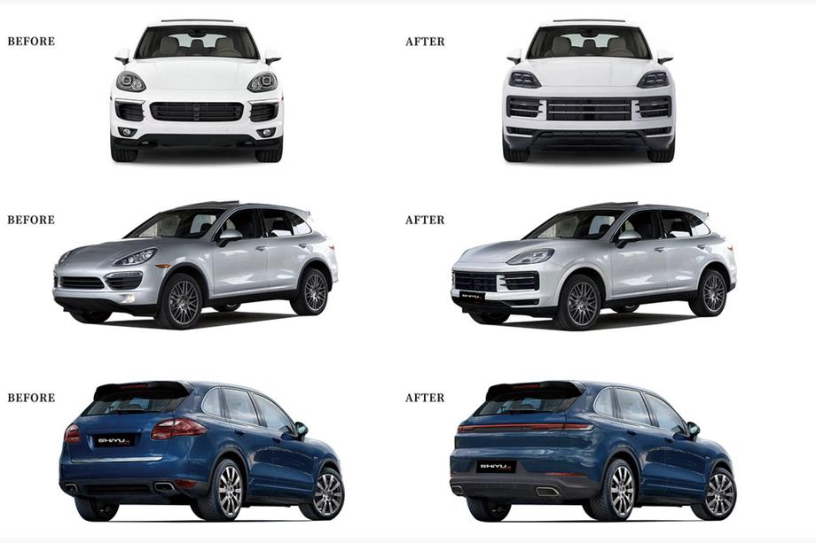 Porsche Cayenne 2010-2017 гг. Комплект Рестайлинга 2024 Image