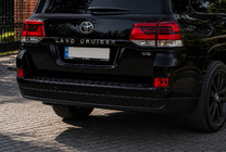 Toyota Land Cruiser 200 2007-2021 гг. Задний диффузор без хрома 2016-2021 (Executive 2019/2021) фото 2