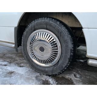 Колпаки из нержавейки Звезда (1-катковые, комплект 4 шт) фото 4