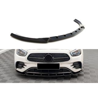 Передний сплиттер DPT (для AMG-Line, 2020-2023, черный глянец) фото 1