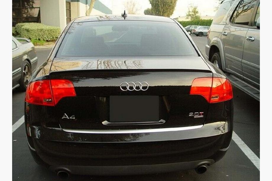 Audi A4 B7 2004-2008 гг. Спойлер DPT (Черный Глянец) Image