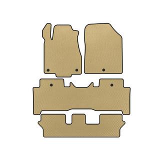 Коврики EVA (3 ряда, Бежевые) Acura MDX 2007-2013 гг.