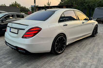 Mercedes S-сlass W222 2013-2022 гг. Задний диффузор BRB (под покраску, 2018+) фото 1