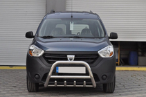 Renault Dokker 2013-2022 гг. Кенгурятник WT003 (нержавейка) фото 2