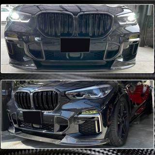 Карбоновые вставки в передний бампер (для M-Sport, 2019-2022) фото 1