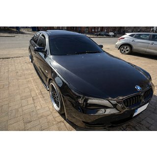 Боковые Пороги DPT (Черный Глянец) BMW 5 серия E60/E61 2003-2010 гг. фото 4