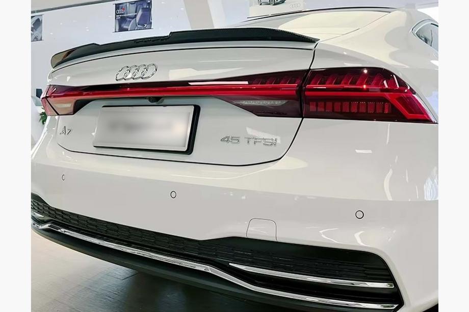 Audi A7 2018- гг. Спойлер DPT (Черный Глянец) Image