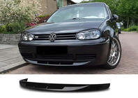 Volkswagen Golf 4 1997-2006 гг. Передний лип DPT (черный матовый) фото 1