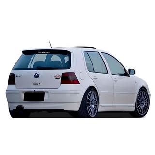 Задний диффузор DPT (черный матовый) Volkswagen Golf 4 1997-2006 гг. фото 1