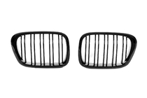 BMW 5 серия E39 1996-2003 гг. Решетки M-Look (2000-2003, Черный Глянец) фото 2