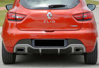 Renault Clio IV 2012-2019 гг. Задний диффузор DPT (для RS, Под покраску) фото 7