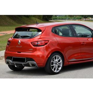 Задний диффузор DPT (для RS, Под покраску) Renault Clio IV 2012-2019 гг. фото 2