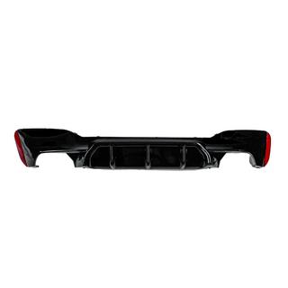 Задний диффузор DPT (для M-Sport/M5 F90, чёрный глянец) BMW 5 серия G30/G31 2017–2023 гг. фото 2